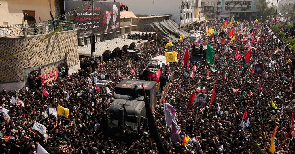 Funeral prayers for Khamenei begin in Iraq‍‍`s Najaf