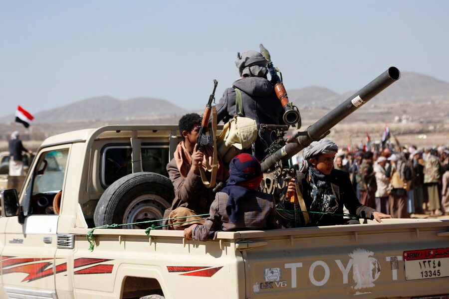 Houthis fire four ballistic missiles at Yemen’s government-held coast