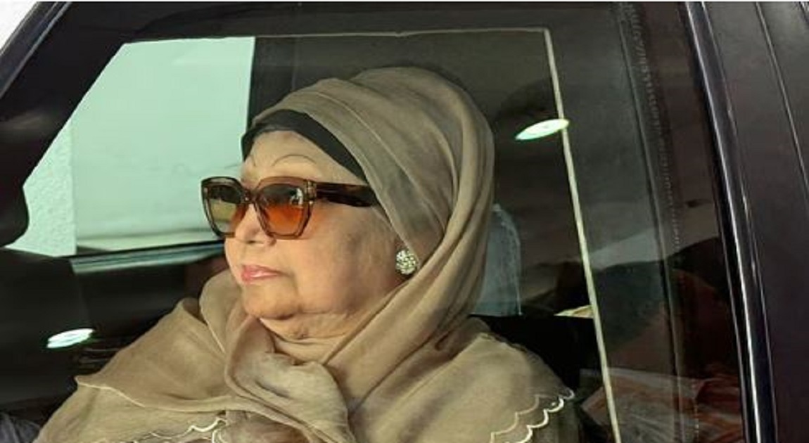 BNP chairperson Khaleda Zia returns home