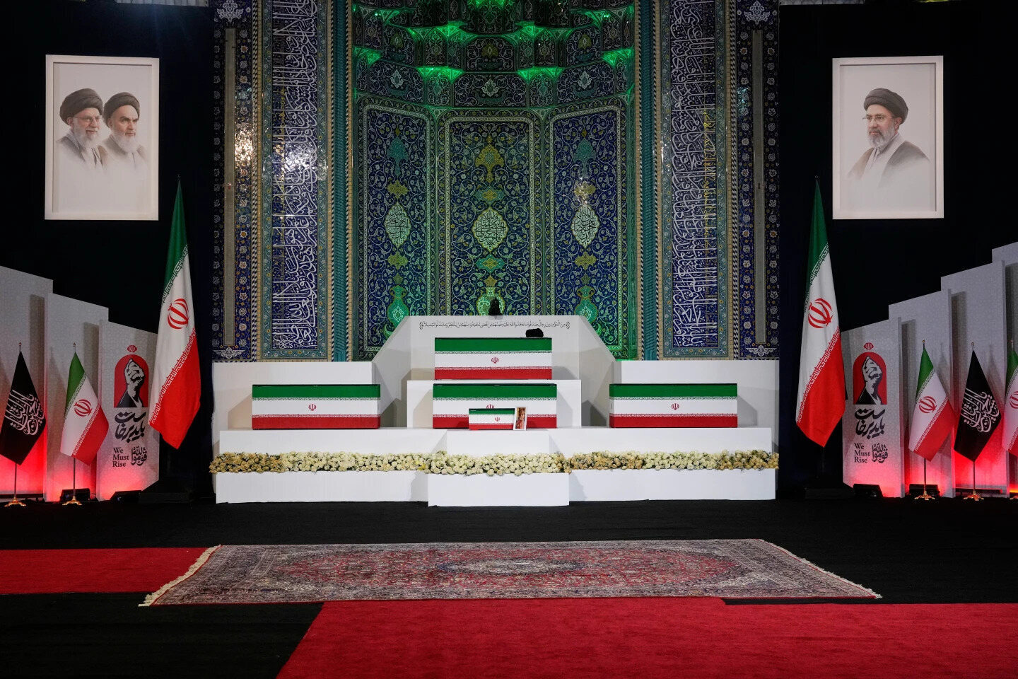Powerful general appears in public as Iran prepares for Khamenei’s dayslong funeral