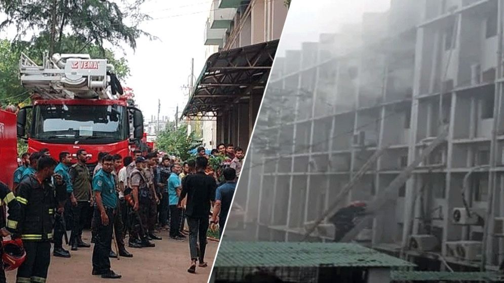Fire at Khulna Medical College Hospital sparks panic