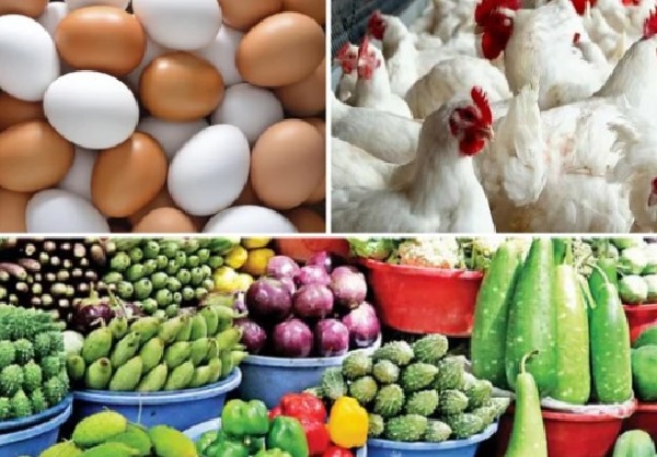Egg, chicken prices rise, vegetables remain expensive