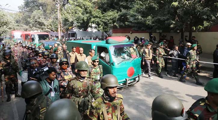 Khaleda Zia‍‍`s body reaches Manik Mia Avenue, janaza 2pm