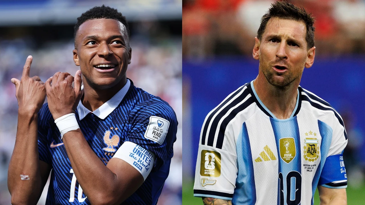 Who else is in the Golden Boot race alongside Messi, Mbappe?