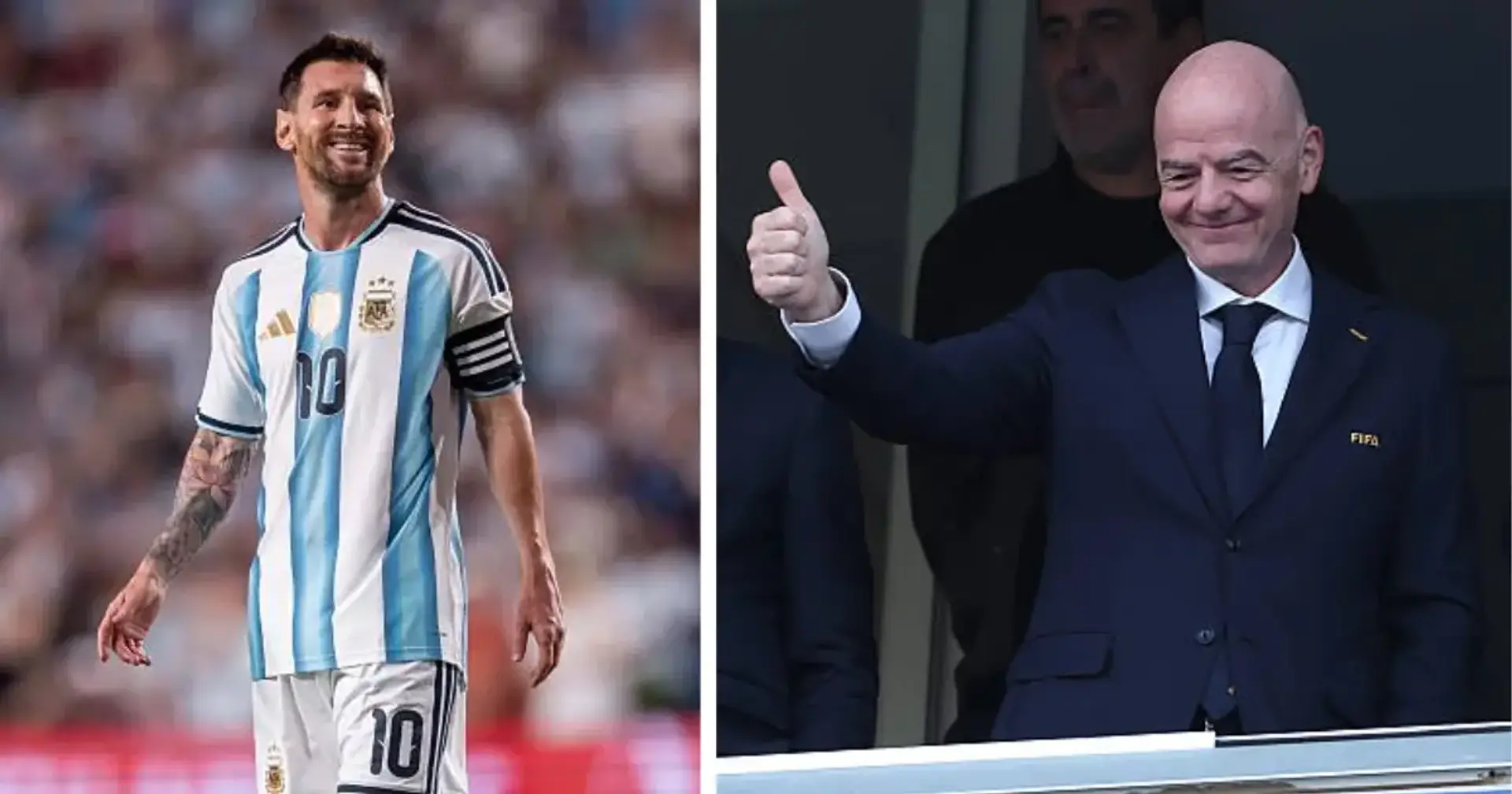 FIFA president Infantino praises Messi and Argentina after World Cup final defeat