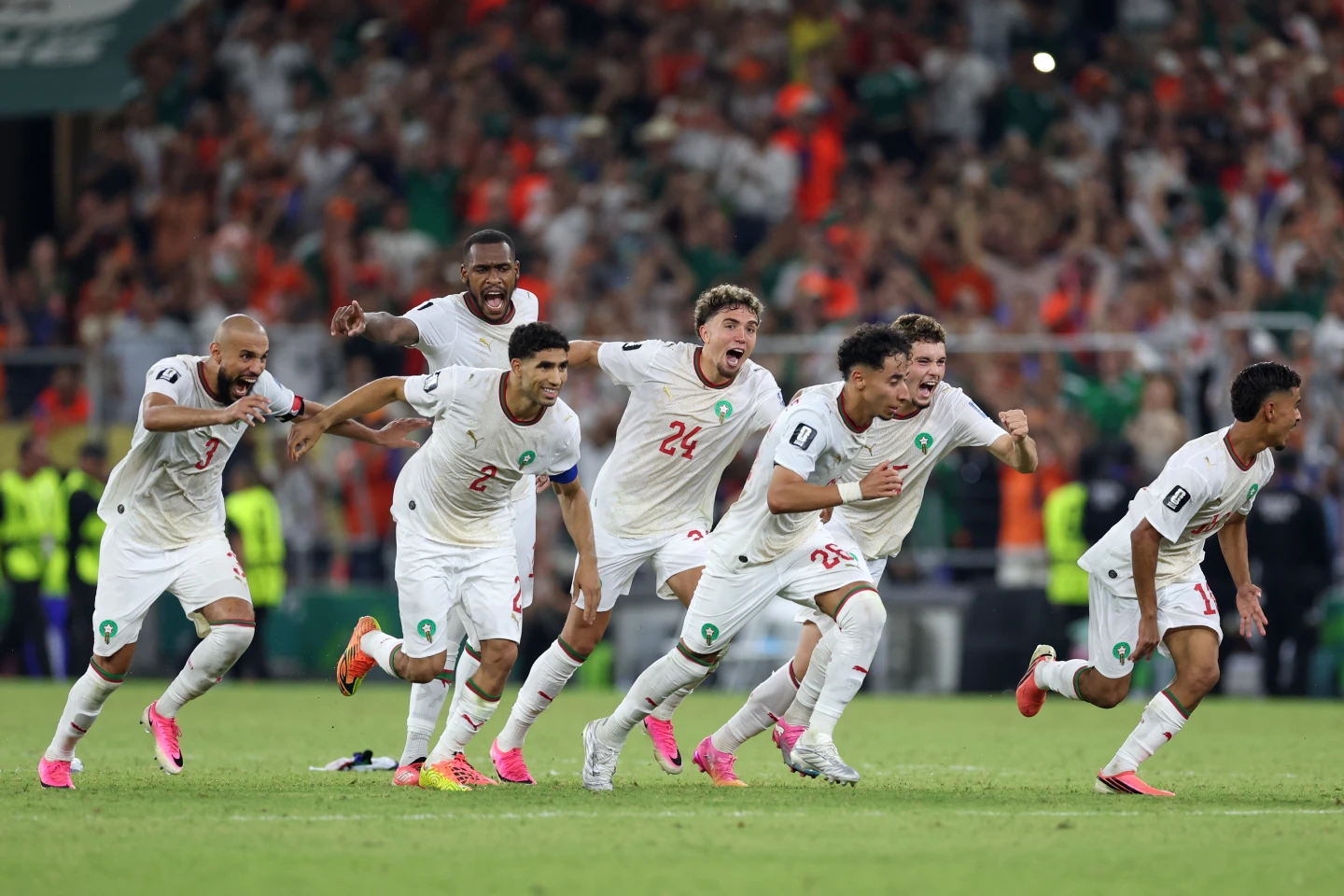 Morocco beat the Netherlands on penalties to reach World Cup Round of 16