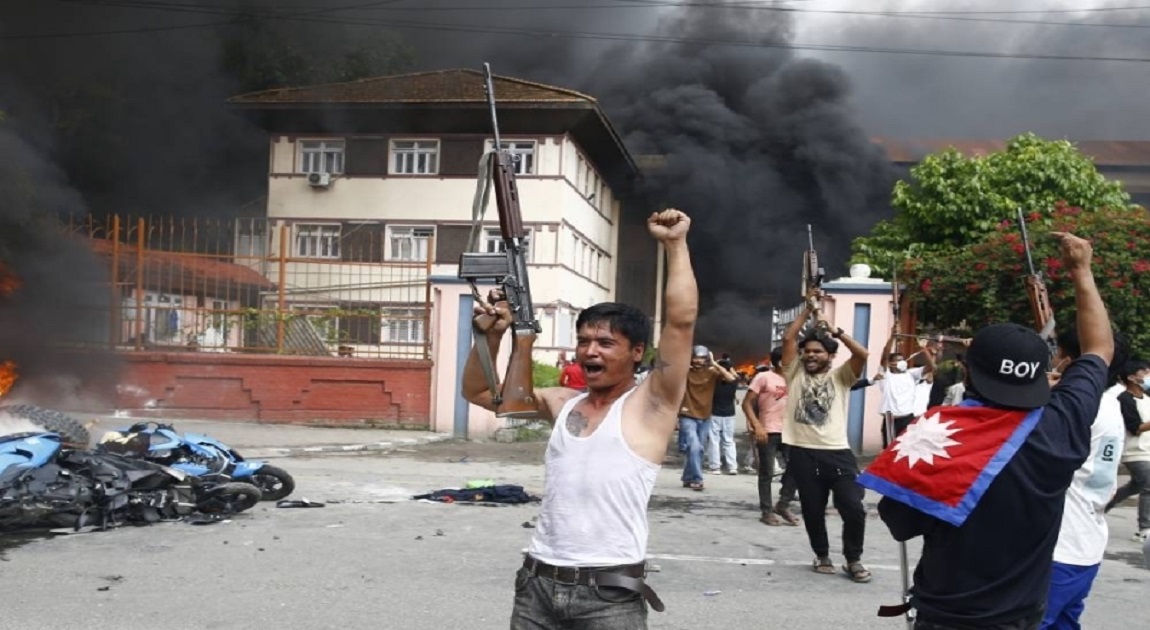 Protests continue despite PM Oli’s resignation, Parliament Building set on fire