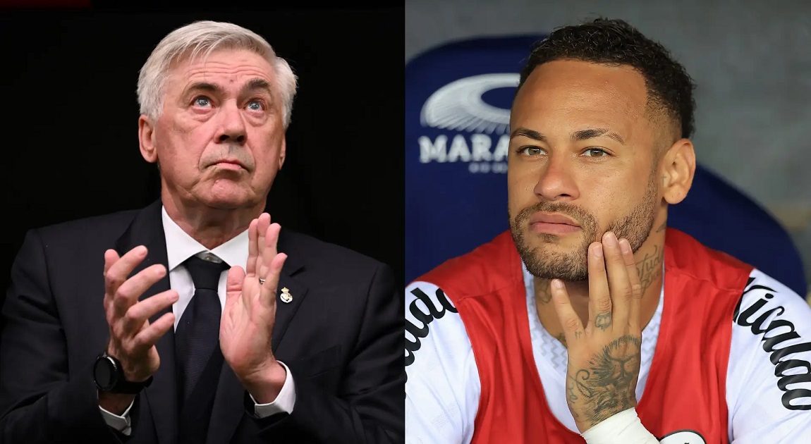 Why Neymar was left out of Ancelotti’s Brazil squad