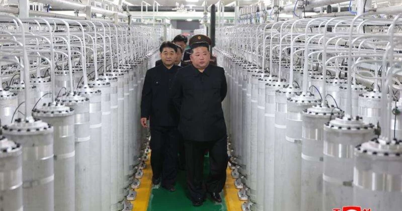 North Korea unveils new nuclear facility, vows major expansion