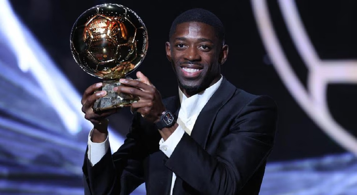 Ousmane Dembele wins Ballon d‍‍`Or