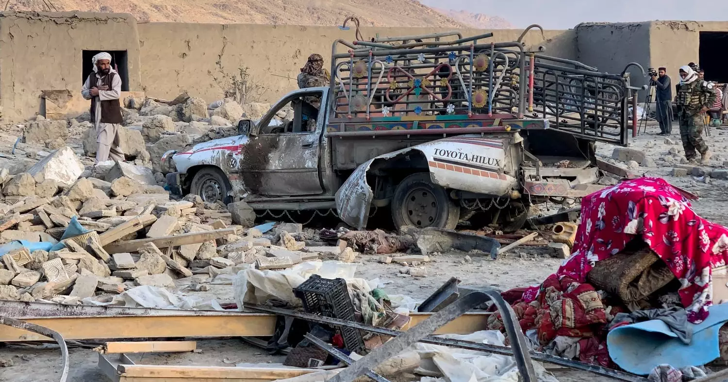 Pakistan launches airstrikes inside Afghanistan, Kabul reports civilian deaths