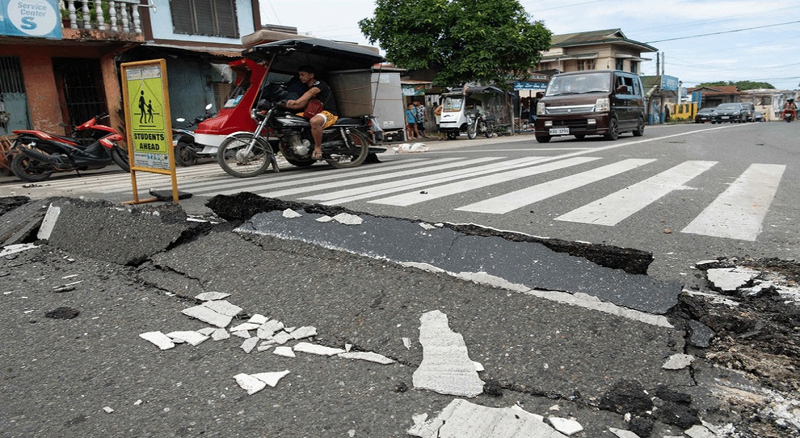 Powerful earthquake in Philippines leaves at least 69 dead