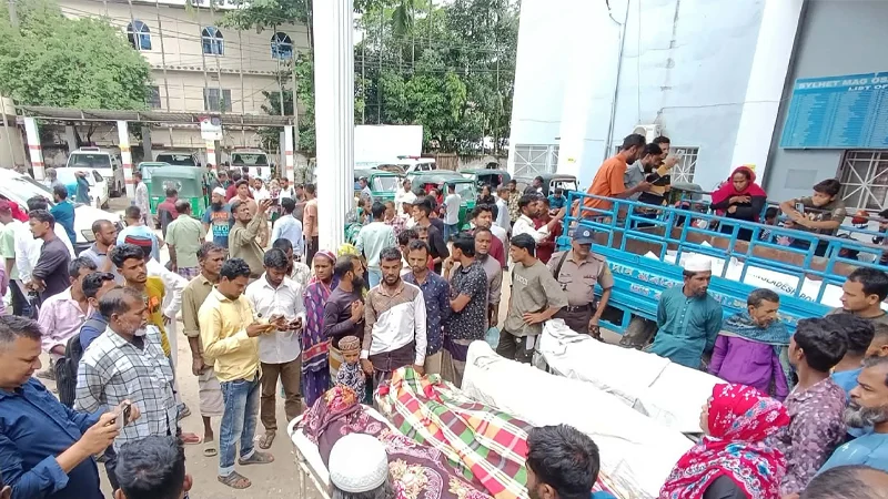 8 workers killed in truck–pickup collision in Sylhet