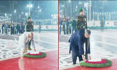 President, Chief Adviser pay tribute to language martyrs