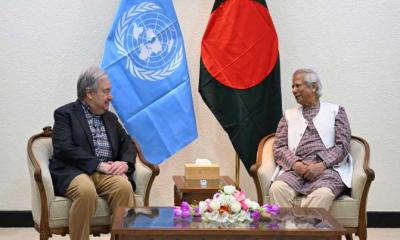 Yunus and Guterres Visit Cox’s Bazar Following Dhaka Talks