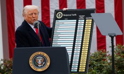 Trump’s tariffs to remain in effect after appeals court grants stay