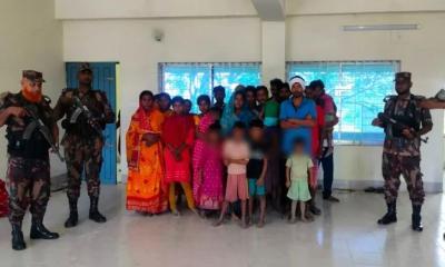 BSF pushes 70 people into Bangladesh through Sylhet, Sunamganj borders