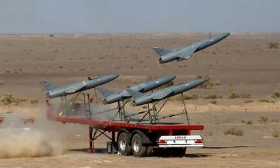 Iran launches about 100 drones towards Israel, army working to intercept: military