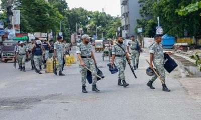 45 arrested during curfew in Gopalganj