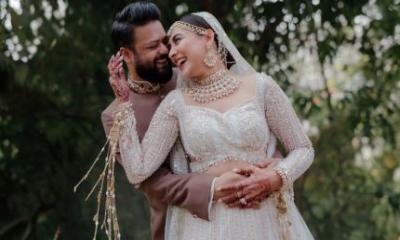 After 13 years of love, actress Mehazabien ties the knot with Adnan Al Rajeev