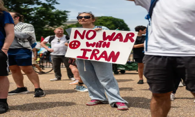 Protesters Rally Across U.S. Against Trump’s Airstrikes on Iran