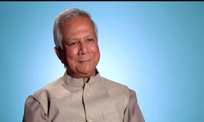 Prof Yunus emphasises digital healthcare access during visit to Grameen HealthTech Office