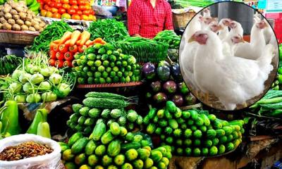 Chicken, eggs and milk prices rise, vegetable market offers slight relief