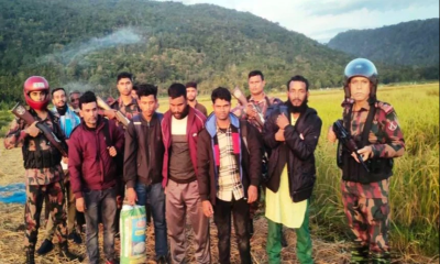 5 detained by BGB while entering Bangladesh from India via Sylhet border