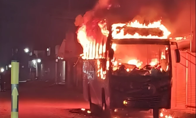 Driver burned to death as miscreants torch bus in Mymensingh