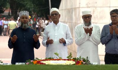 President-elect Fakhrul pays homage to Ziaur Rahman, Khaleda Zia