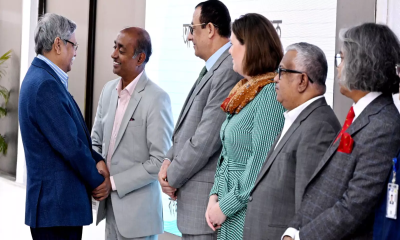 President Mohammed Shahabuddin returns home after medical check-up in London