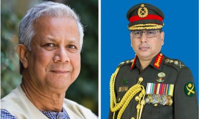 Army Chief meets Bangladesh‍‍`s Chief Advisor: Discusses security and cooperation