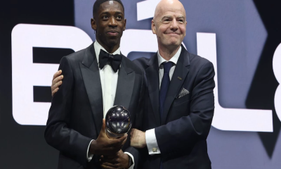 Dembélé, Bonmatí crowned FIFA’s best players of 2025