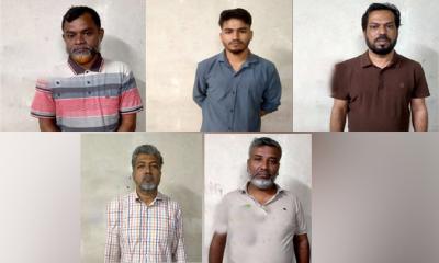 5 more Awami League leaders, activists arrested in Dhaka
