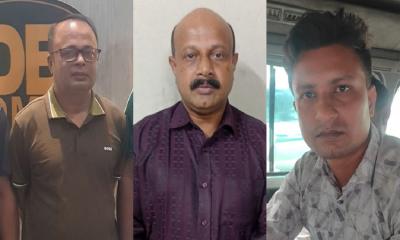 AL subcommittee member among 3 arrested in Dhaka