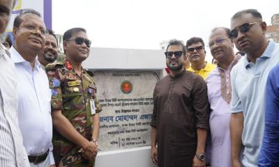 Foundation stones laid for 3 bridges between Aftabnagar and Banasree