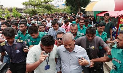 Asif Nazrul pledges to fulfill all demands, Milestone students continue protest