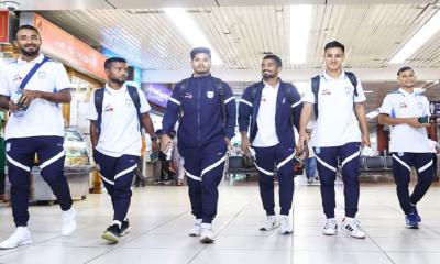 Bangladesh football team faces flight delay ahead of Nepal friendlies