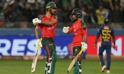 Bangladesh begin Super 4 with thrilling win over Sri Lanka