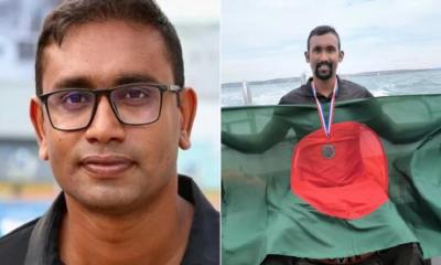 2 Bangladeshi swimmers cross the English Channel after 37 years