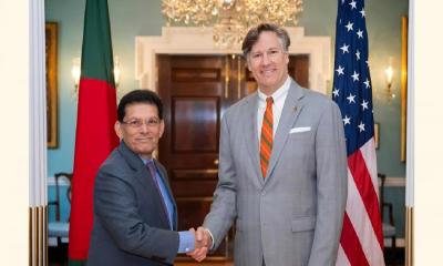 Security adviser Khalilur meets U.S. deputy secretary of state
