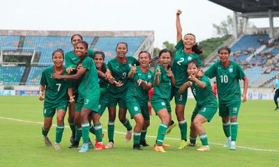 Bangladesh edge closer to AFC women’s Asian cup