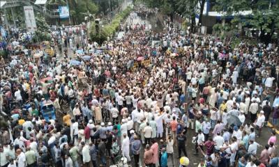 BNP activists celebrate HC ruling upholding Ishraque‍‍`s mayoral declaration