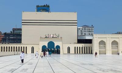 Main Eid jamaat at National Eidgah at 8:30am