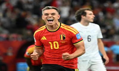 Belgium seal knockout stage spot with 5-1 win over New Zealand
