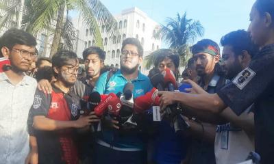 Engineering students continue sit-in, demand apology from home adviser