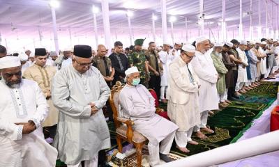 CA Yunus seeks nation’s welfare after Eid-ul-Azha prayers