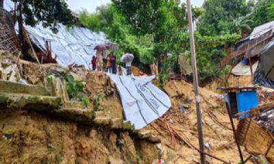 Rohingya camp death toll rises to 10 amid heavy rain