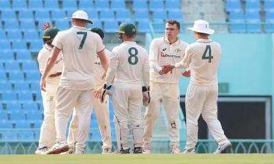 Four Australian cricketers fall ill in India; one hospitalized