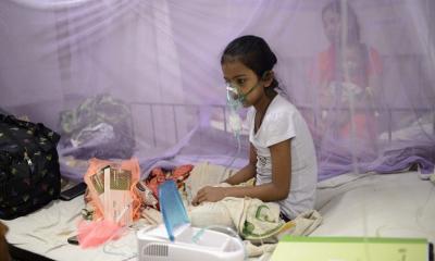 391 dengue patients hospitalized, 1 death in 24 Hours